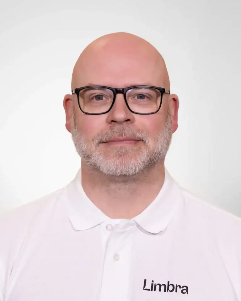 Portrett av Bjørn Terje Bratt, kiropraktor ved Limbra.