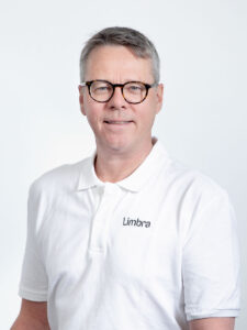 Portrett av Roger Ulleland, kiropraktor ved Limra.