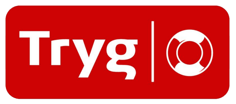 Tryg forsikringslogo, forsikringssymbol for helse- og personskadeforsikring.